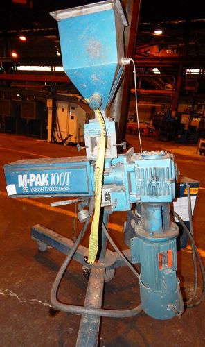 Akron m-pak 100t 1&#034; pedestal extruder for sale