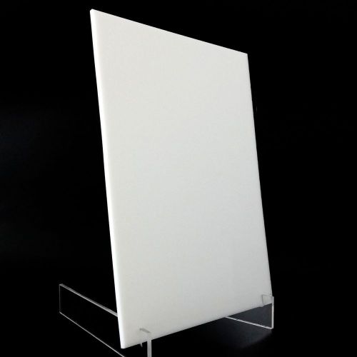 White 3mm Perspex Acrylic Plastic Plexiglass Cut 210mm x 300mm A4 Sheet Size