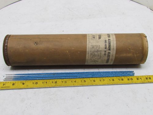 Aws-astm ai-43 coated aluminum electrode stick welding rod 3/32&#034;x14&#034; 4lb 14oz for sale