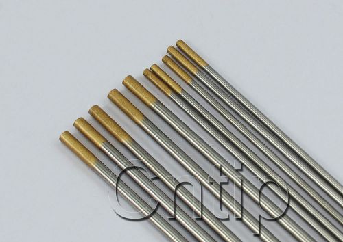 1.5% Lanthanated WL15 TIG Tungsten Electrode 6&#034; Assorted Size 3/32&#034; &amp; 1/16&#034;,10PK