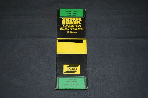Esab #76z52 ( 1/8&#034; x 7&#034; ) &#034;pure tungsten&#034; heliarc electrode for sale