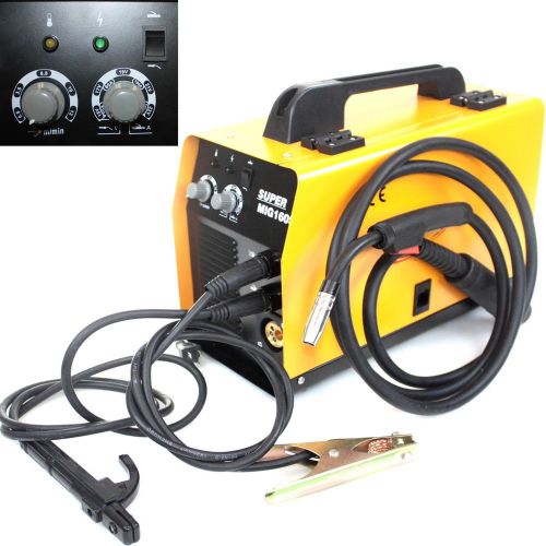 220v dual no/ gas mig mma flux 160a wire feed &amp; mma arc welder welding machine for sale