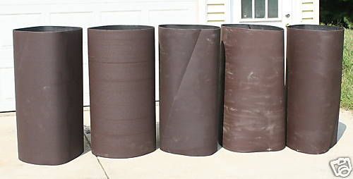 How to easily restore &#034;ruined&#034; abrasive sanding belts for sale