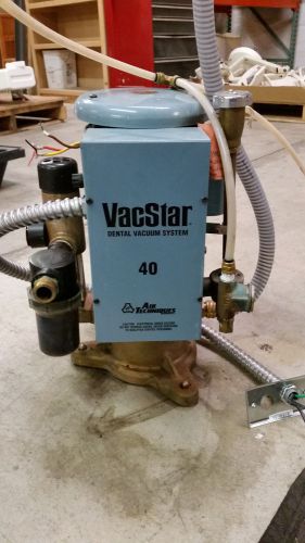 Air Techniques Vacstar 40 VS40 Dental Vacuum Wet Ring Vac Pump 2HP, 230 Volt