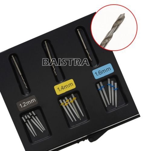 1 pack Dental Endo Quartz Fiber Post Drill Thread Glass Files FDA CE approved