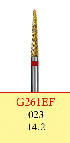 Dental lab carbide cutters-hp shank (44.5 mm)-g261ef/023(8373)-cross cut(2 burs) for sale