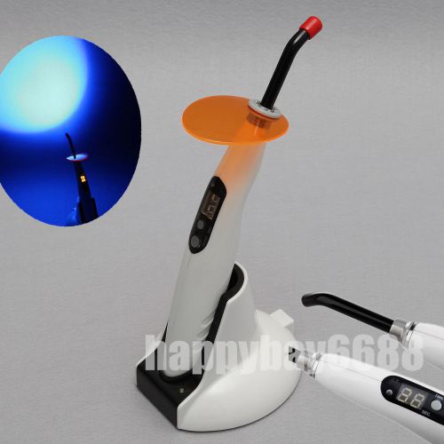 BIG SALE !! Wireless Dental LED High Quality Curing Light Lamp Fiber Guide Tips