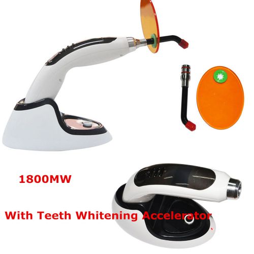 New dental wireless led curing light lamp1800mw w light meter teeth&amp;free ship ce for sale