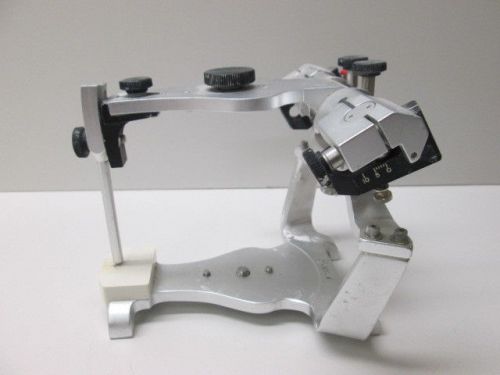 Denar Track II Semi-Adjustable Dental Lab Occlussion Articulator w/ Storage Case