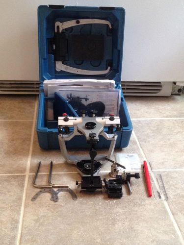 Denar track ii semi-adjustable articulator with slidematic facebow by whipmix for sale