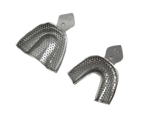 1 suit New Impression Trays-Stainless For Dental U1 L1 Large