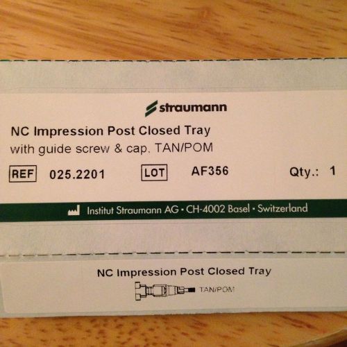 Straumann NC Impression Post - Closed Tray