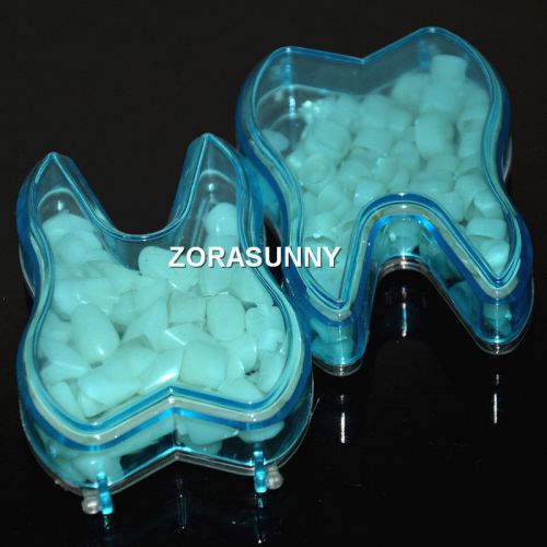 New 4 dental jacket temporary crown 2 anterior 2 molar teeth nature color mixed for sale