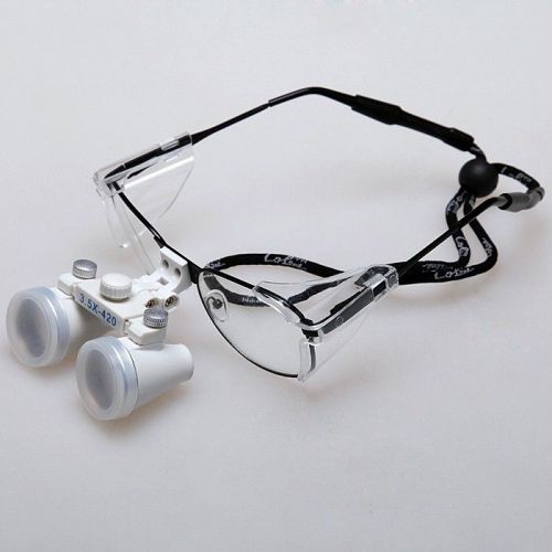 New dental 3.5x 420mm binocular magnifier loupes lens glasses surgical top us for sale
