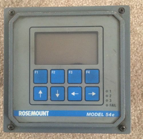 Rosemount Analyzer Controller Model 54E