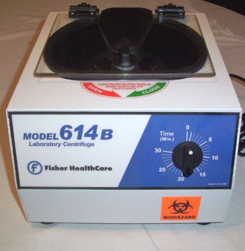 Fisher healthcare laboratory 6 place angle head centrifuge model 614b for sale