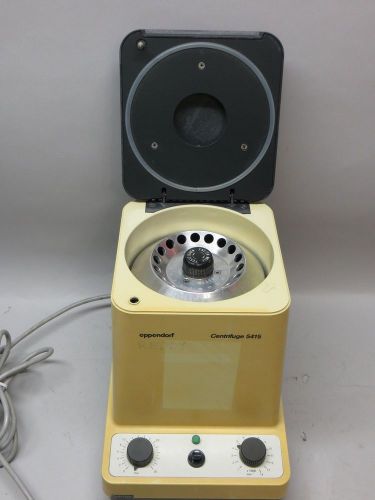 Brinkmann eppendorf 5415 benchtop centrifuge w/ rotor (1.5 ml x 18)  ~ warranty for sale