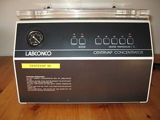 Labconco Centrivap Concentrator centrifuge