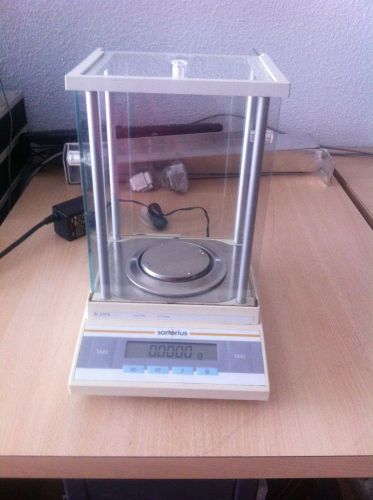 Sartorius bl-210 s analytical balance/scale, 210 g 0,1 mg. and set of 18 weights for sale