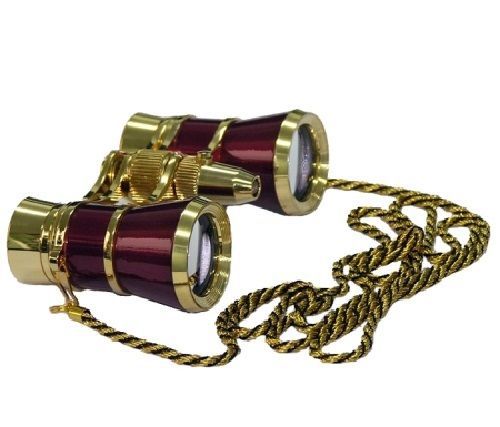 Levenhuk broadway 325f opera glasses red with led light and chain for sale