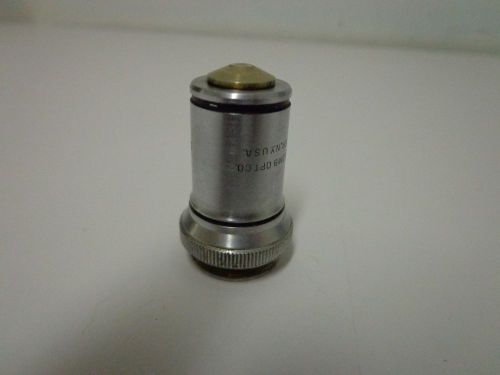 Bausch &amp; lomb oil 18mm 1.25 97x microscope objective ~free shipping~ for sale