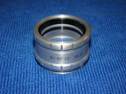 B&amp;L StereoZoom Microscope Auxiliary Supplementary 0.5x Lens  (91)