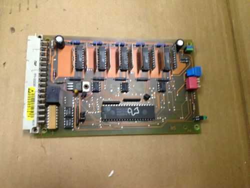 Microm HM 505 EVP Cryostat Microtome Interface Board