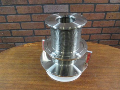 New stainless flexible flanged vacuum bellows, 12&#034;, 10&#034;, 8&#034; for sale
