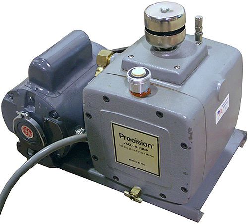 Precision d150 vacuum pump with ge a-c motor for sale