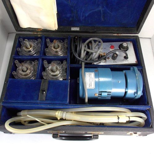 Working cole parmer (kit) masterflex pump head &amp; motor drive kit in box for sale
