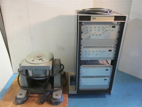 Unholtz-dickie corp. electrodynamic shaker model106a3/4 with amp rack for sale