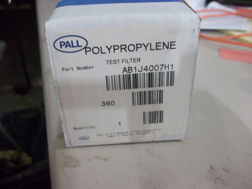 NEW IN BOX PALL AB1J40007H1 TEST FILTER POLYPROPYLENE  (AA4)
