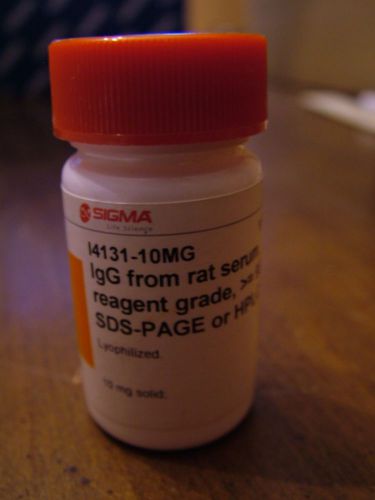 Sigma IgG from Rat Serum Reagent Grade &gt;=95% #14131-10mg