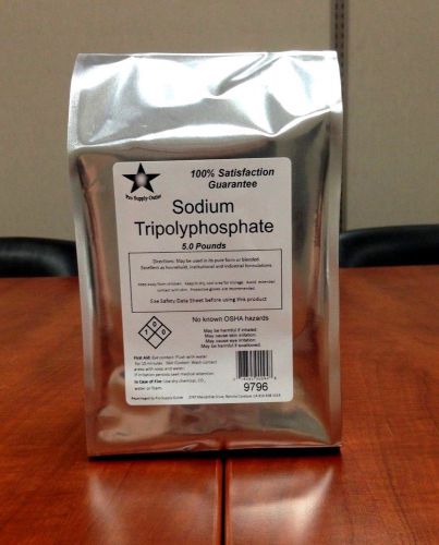 Sodium tripolyphosphate 15 lb pack w/  free shipping! for sale