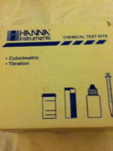 Ammonia test kit for sea water hi 3826 chemical test kit for sale