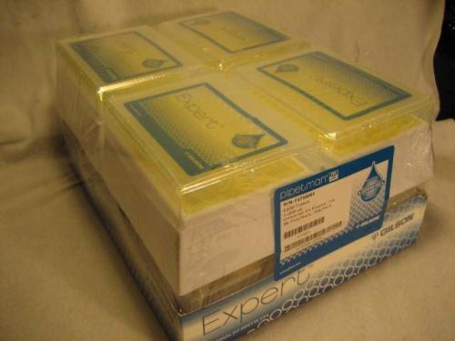 Gilson pipetman 200ul universal filter pipette tips (box, sterile, 768 tips) for sale
