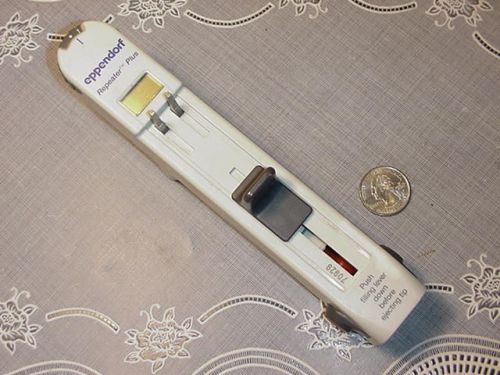 Eppendorf Repeater Plus Electronic Digital Pipette Dispens Tool Missing Button