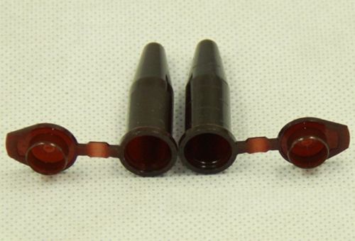 500pcs New 1.5ml Amber microcentrifuge tubes with Cap in Brown Dark Color