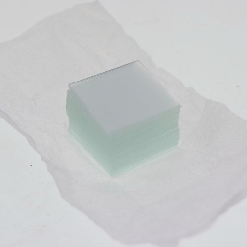 100x microscope cover glass slips 20mmx20mm new