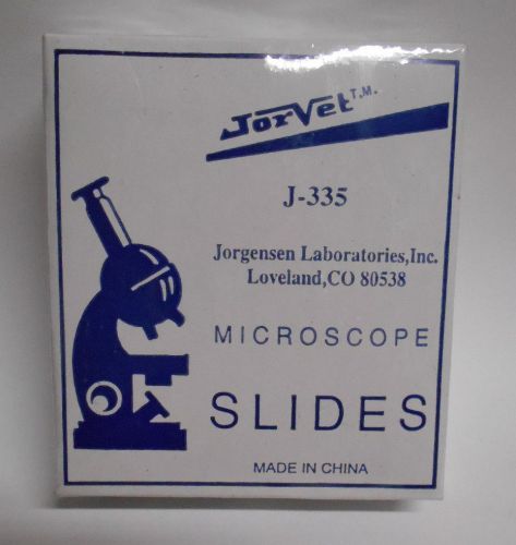Lot of 5 boxes of 72 Clear Glass Microscope Slides 1&#034; x 3&#034;  25.4 x 76.2 mm J-335