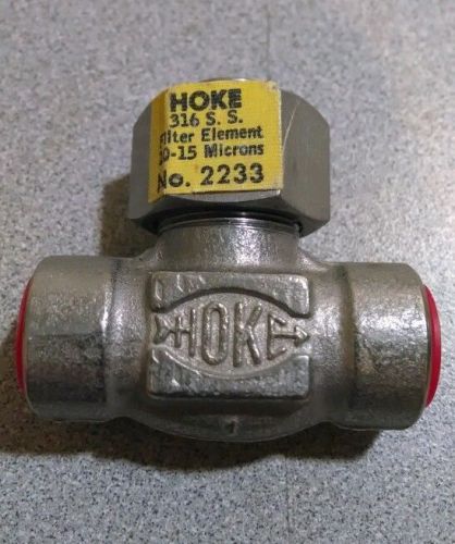 Hoke Filter Element 2233  10-15 microns 316 SS
