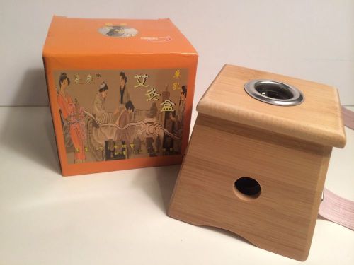 Moxa roll burner box moxibustion with single holder for sale