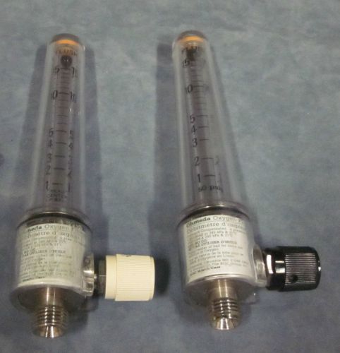 Ohmeda oxygen flowmeter 15 lpm 50 psig / medical for sale