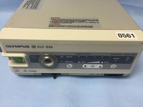 Olympus CLV-S30 Light Source with Power Supply #561