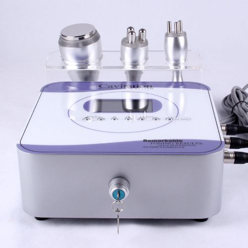 40K Cavitation Ultrasonic RF Radio Frequency Dissolve Fat Cellulite Slim Machine