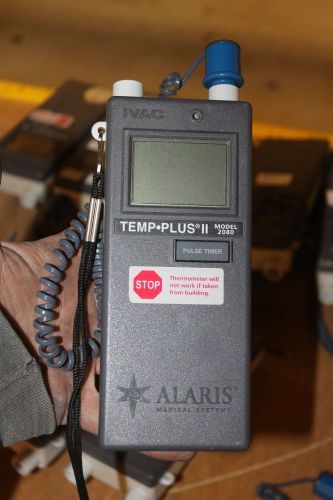 ALARIS IVAC Medical Systems TEMP PLUS II Thermometer model 2080