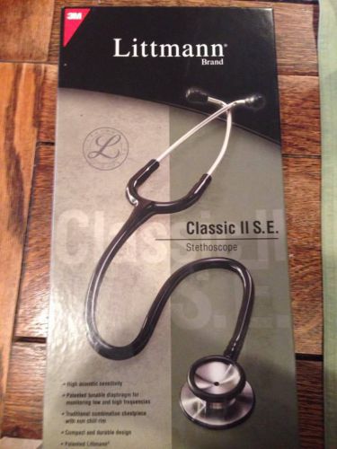 Littmann classic ii s.e. stethoscope- 2205- 28in- navy blue for sale