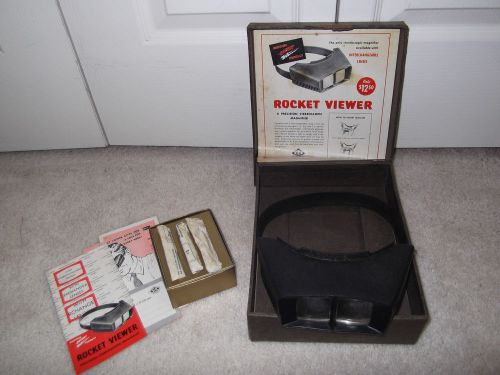 Vintage Rocket Viewer Professional Headband Magnifier in Original Box