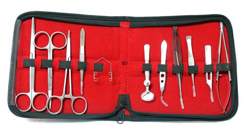 11 pcs eye instruments kit stainless steel set with case high quality surgical for sale