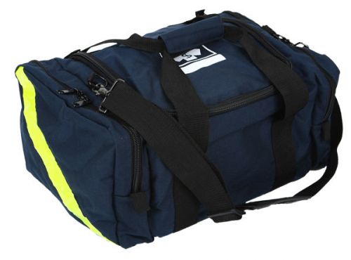 Squad trauma bag emt ems paramedic navy blue - new!!! for sale